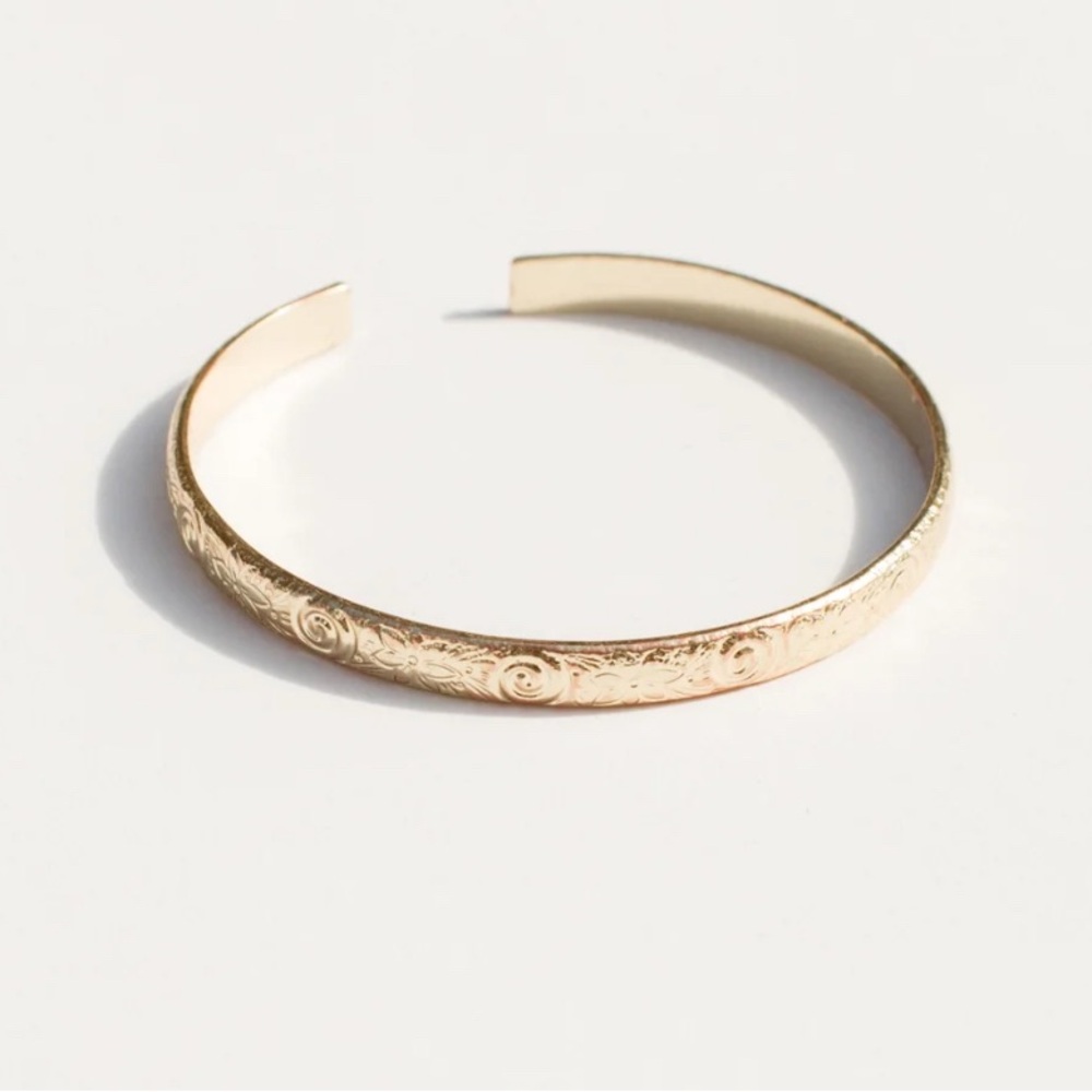 Our Spare Change Floral Cuff